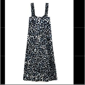 ZARA animal print dress